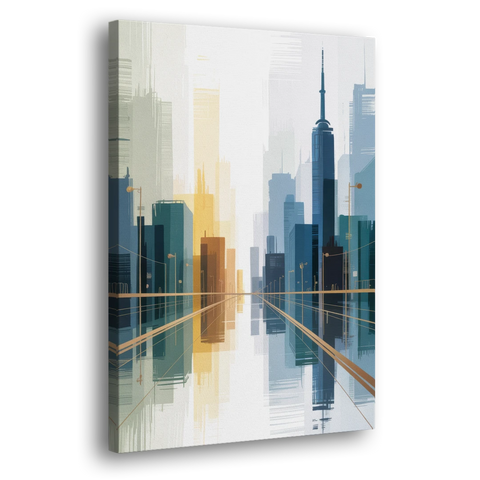 Bloor Street Vibes - Canvas Wall Art - Side
