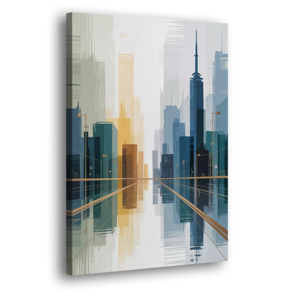 Bloor Street Vibes Side - Canvas Wall Art