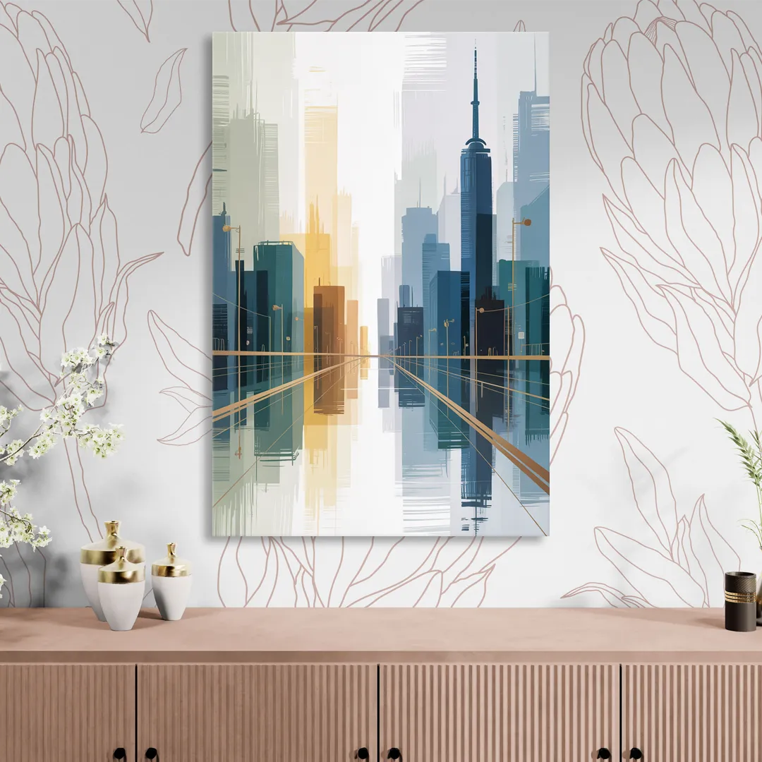 Bloor Street Vibes Living Room - Canvas Wall Art