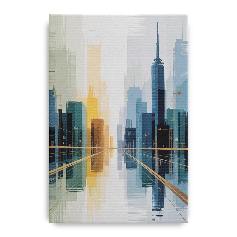 Bloor Street Vibes Front - Canvas Wall Art