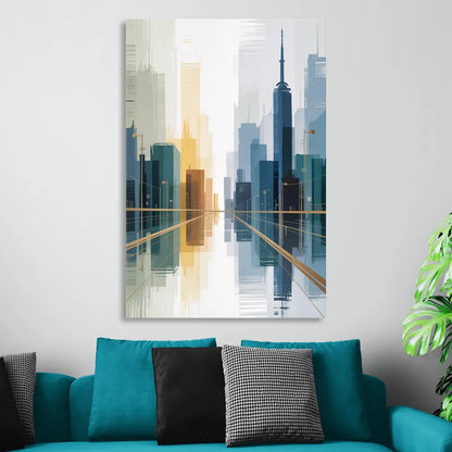 Bloor Street Vibes Sitting Room - Canvas Wall Art