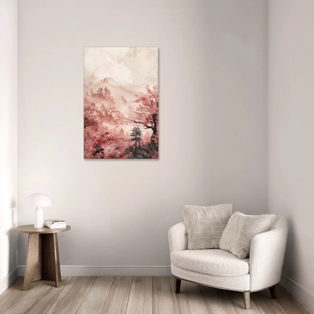 Blossoms in Still Air - Canvas Wall Art - Sofa - 24x36
