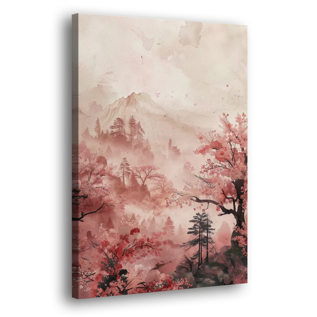 Blossoms in Still Air Side - Canvas Wall Art