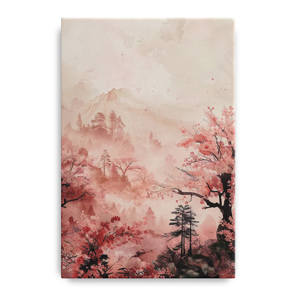 Blossoms in Still Air Front - Canvas Wall Art