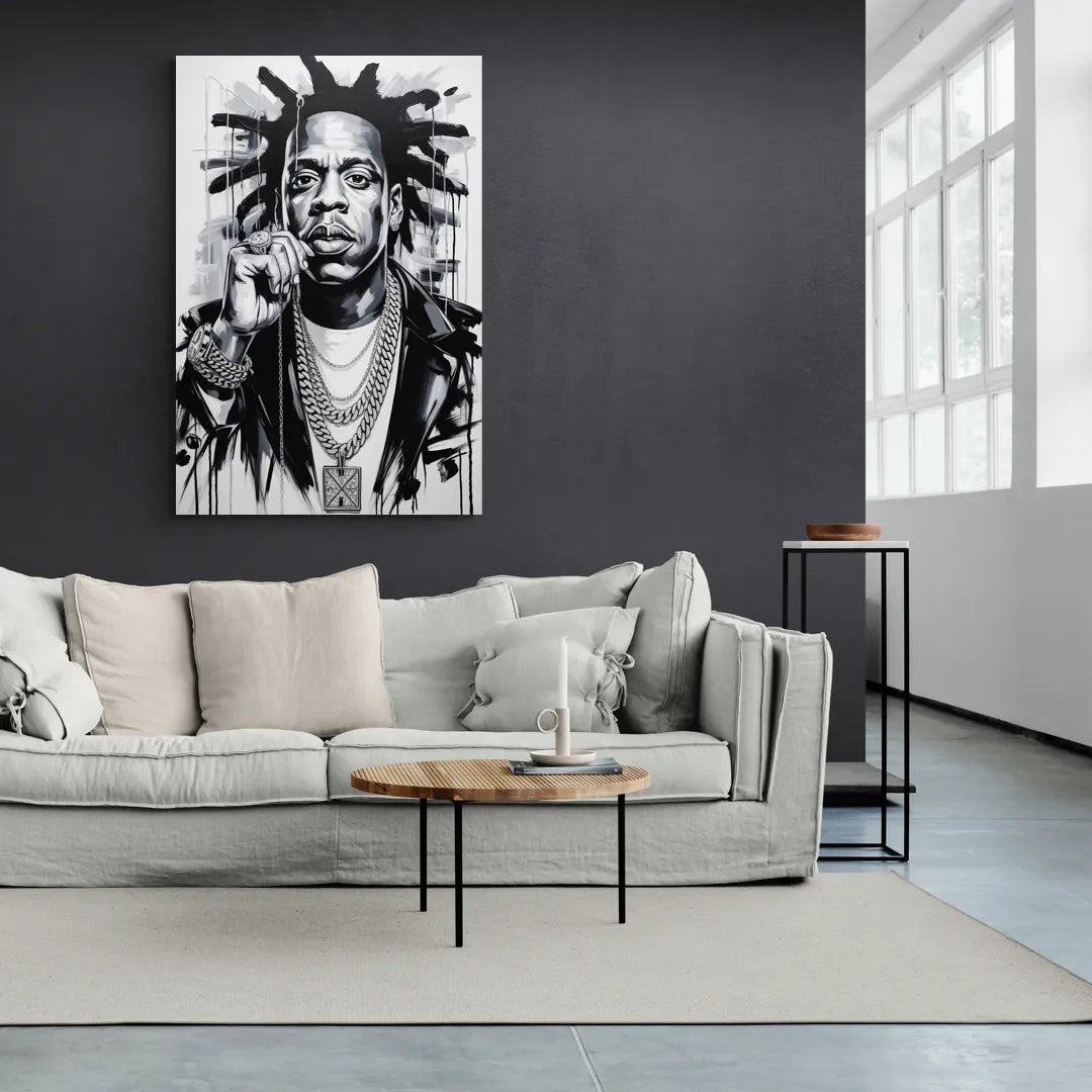 Blueprint 2.0 - Canvas Wall Art Living Room