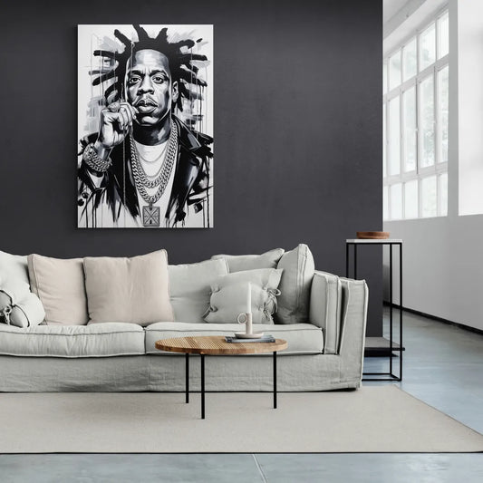 Blueprint 2.0 - Canvas Wall Art Living Room