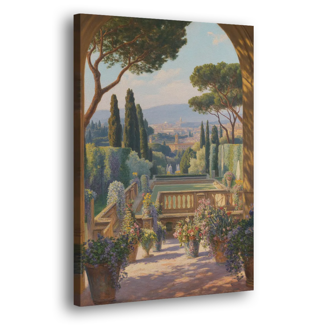 Boboli Gardens Serenity Side - Canvas Wall Art