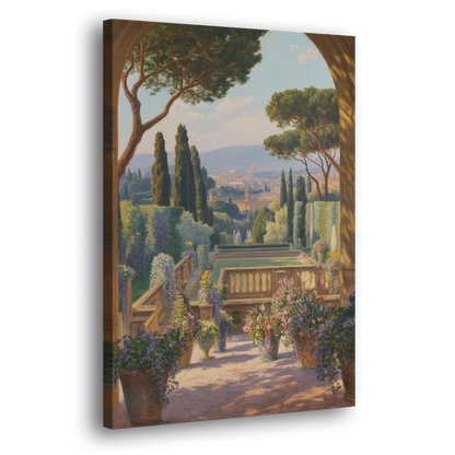 Boboli Gardens Serenity Side - Canvas Wall Art