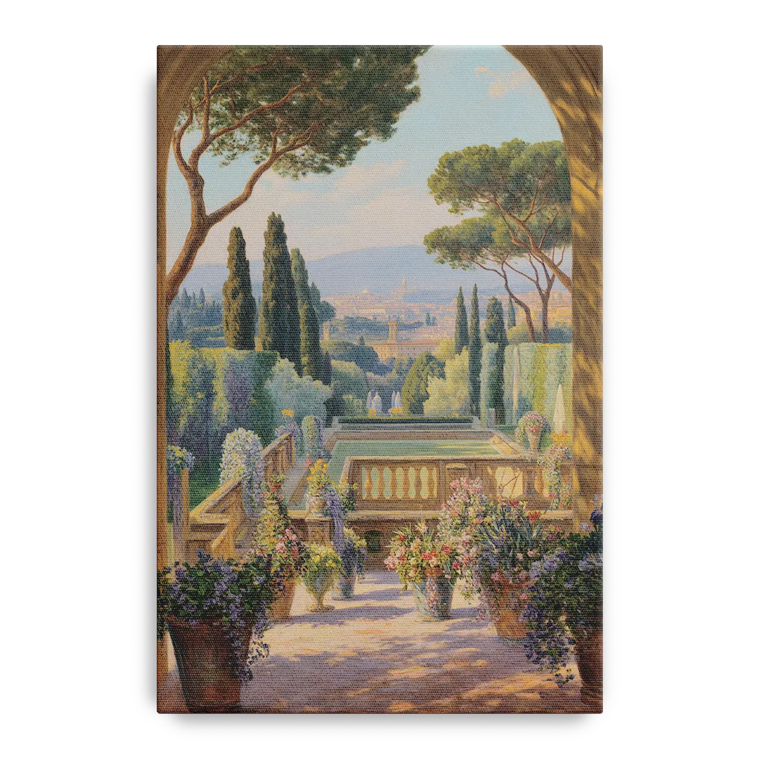 Boboli Gardens Serenity Front - Canvas Wall Art