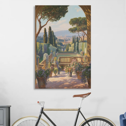 Boboli Gardens Serenity Living Room - Canvas Wall Art