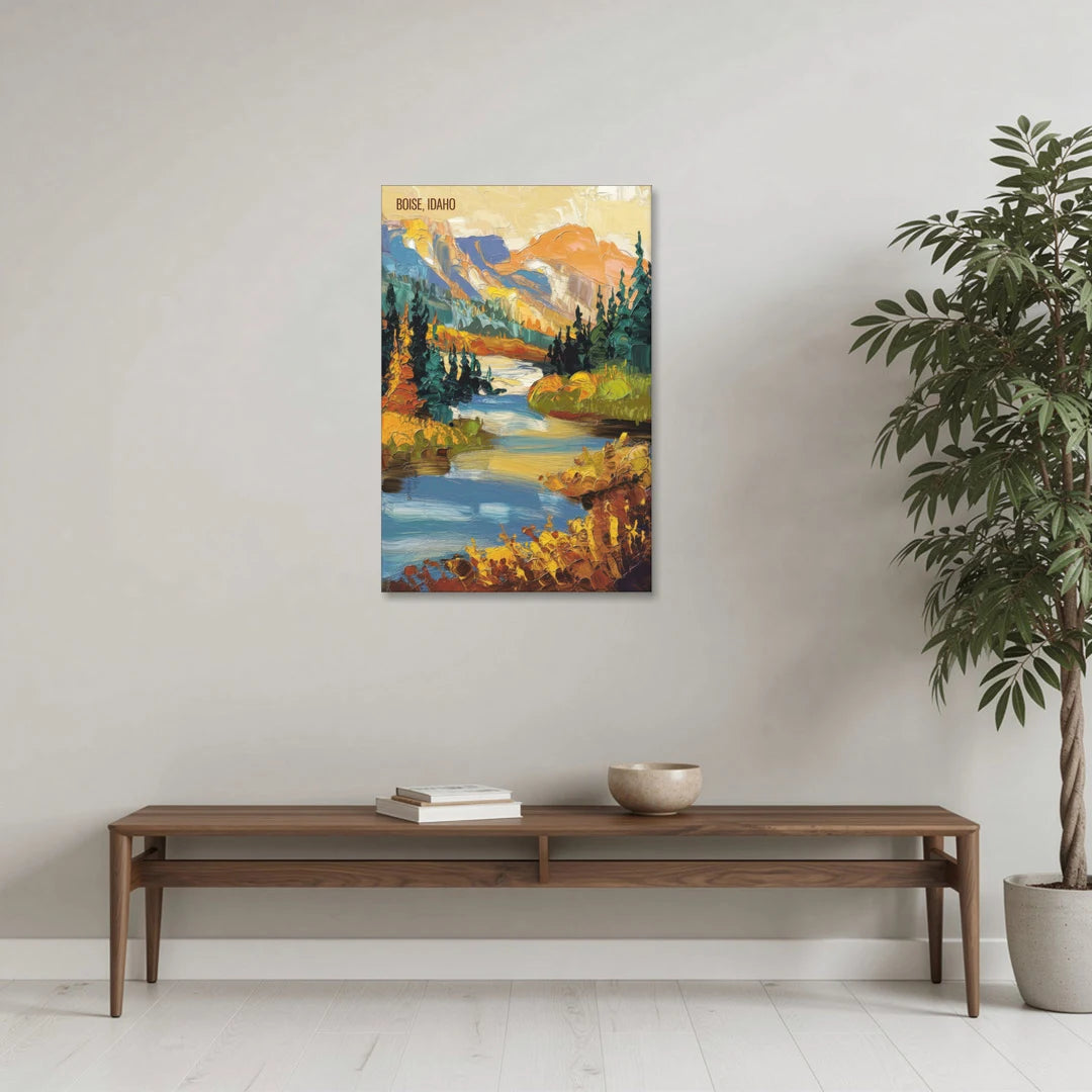 Boise Nature Escape - Canvas Wall Art - Coffee Table - 24x36
