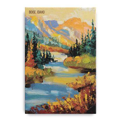 Boise Nature Escape Front - Canvas Wall Art