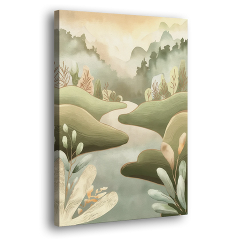 Boise Nature Escape Wilderness - Canvas Wall Art - Side