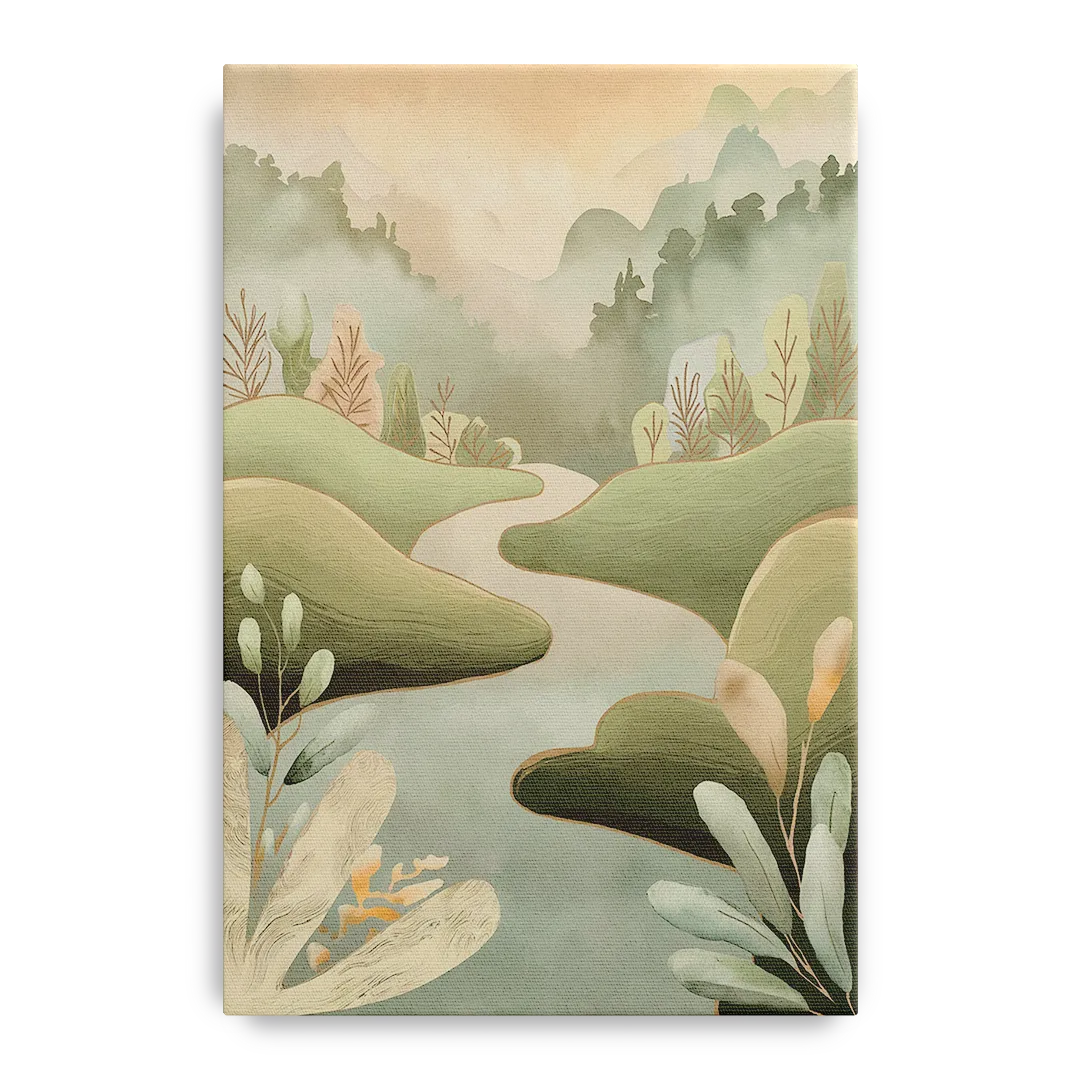 Boise Nature Escape Wilderness Front - Canvas Wall Art