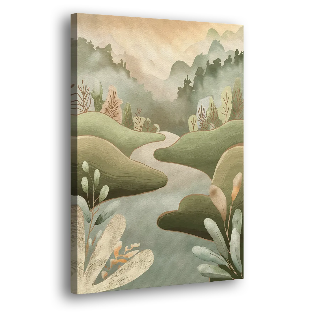 Boise Nature Escape Wilderness Side - Canvas Wall Art