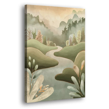 Boise Nature Escape Wilderness Side - Canvas Wall Art