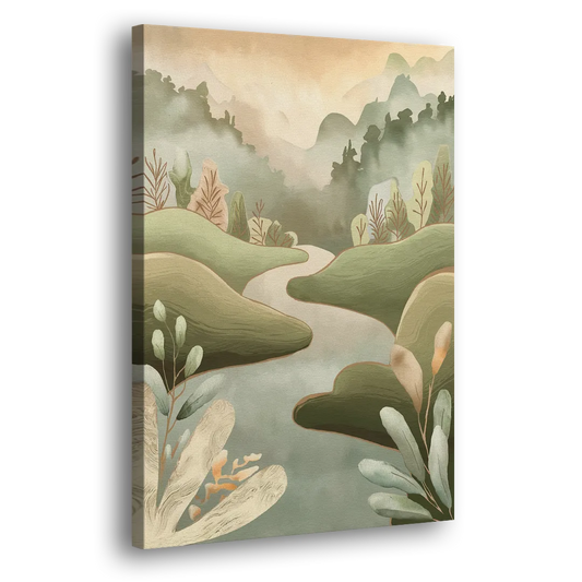 Boise Nature Escape Wilderness Side - Canvas Wall Art