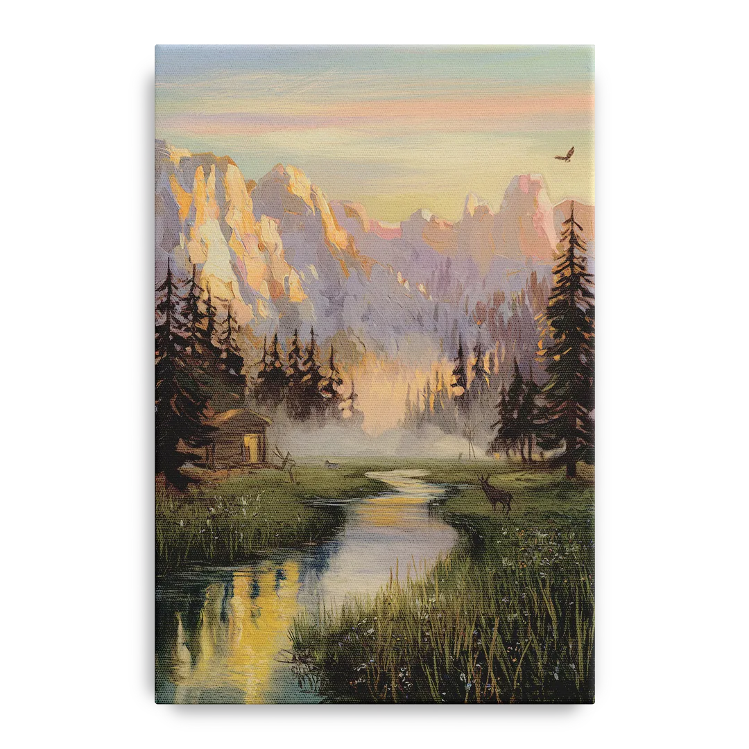 Boise Scenic Outdoors Front - Canvas Wall Art