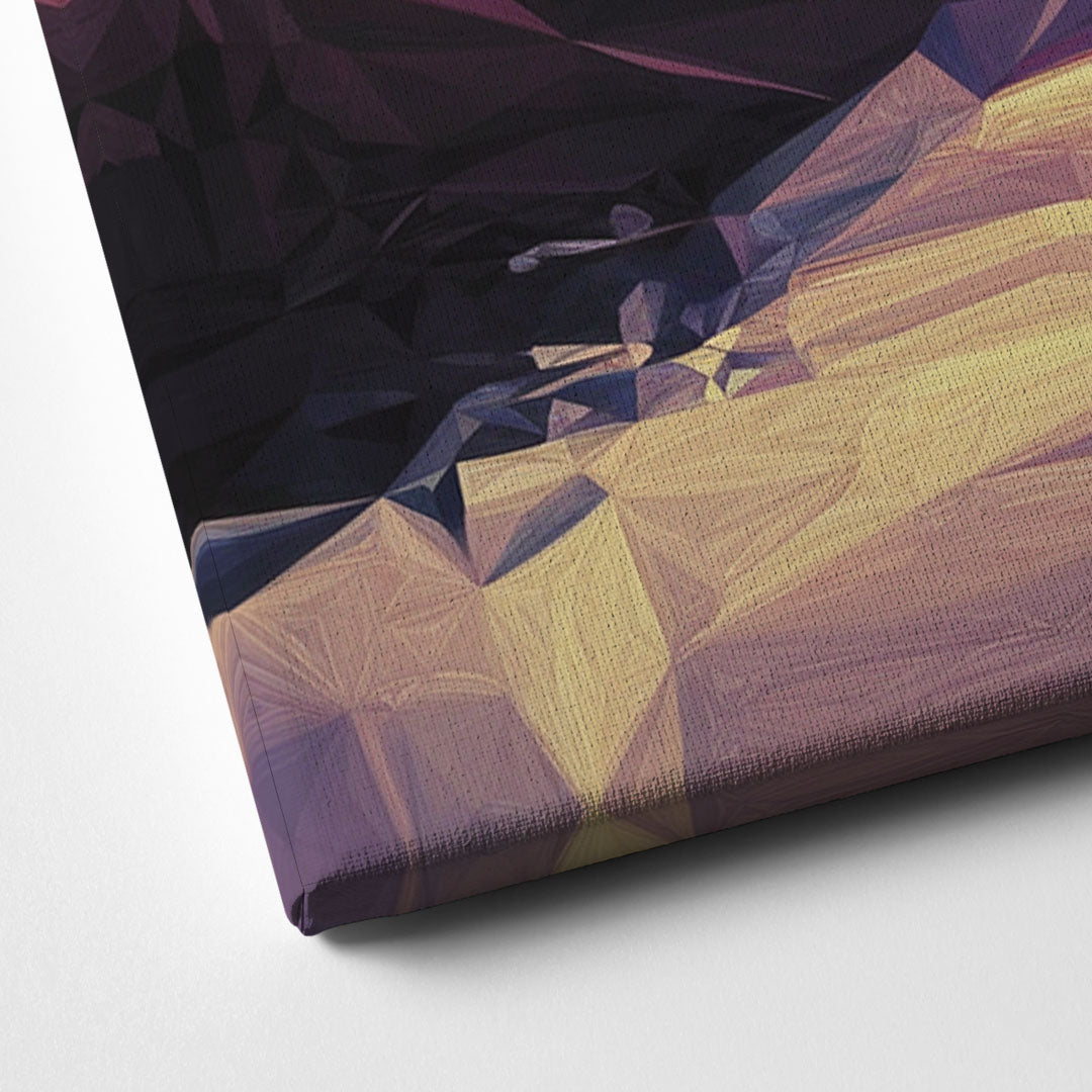 Boise Sunset Serenity Canvas Close Up