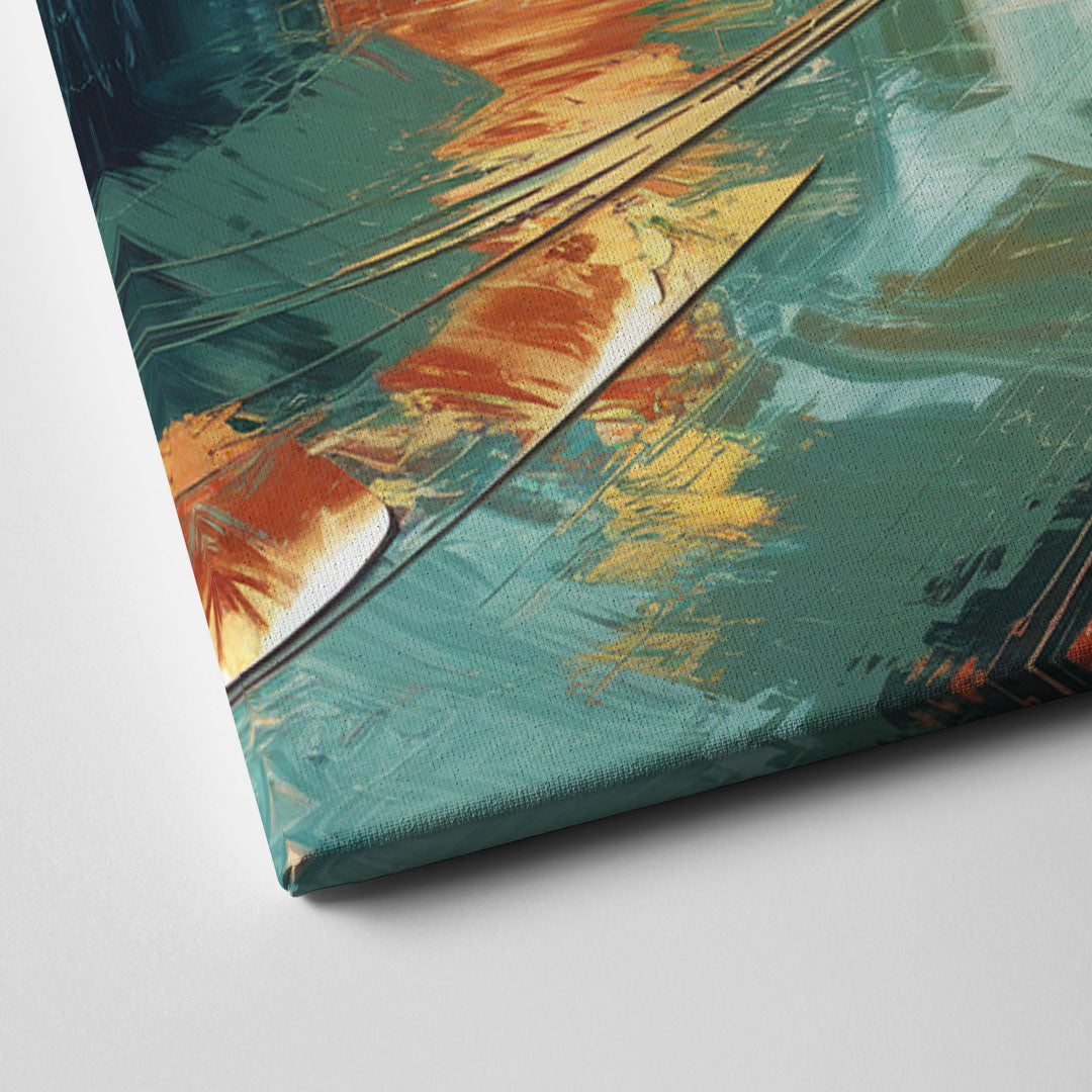 Boise Urban Elegance Canvas Close Up