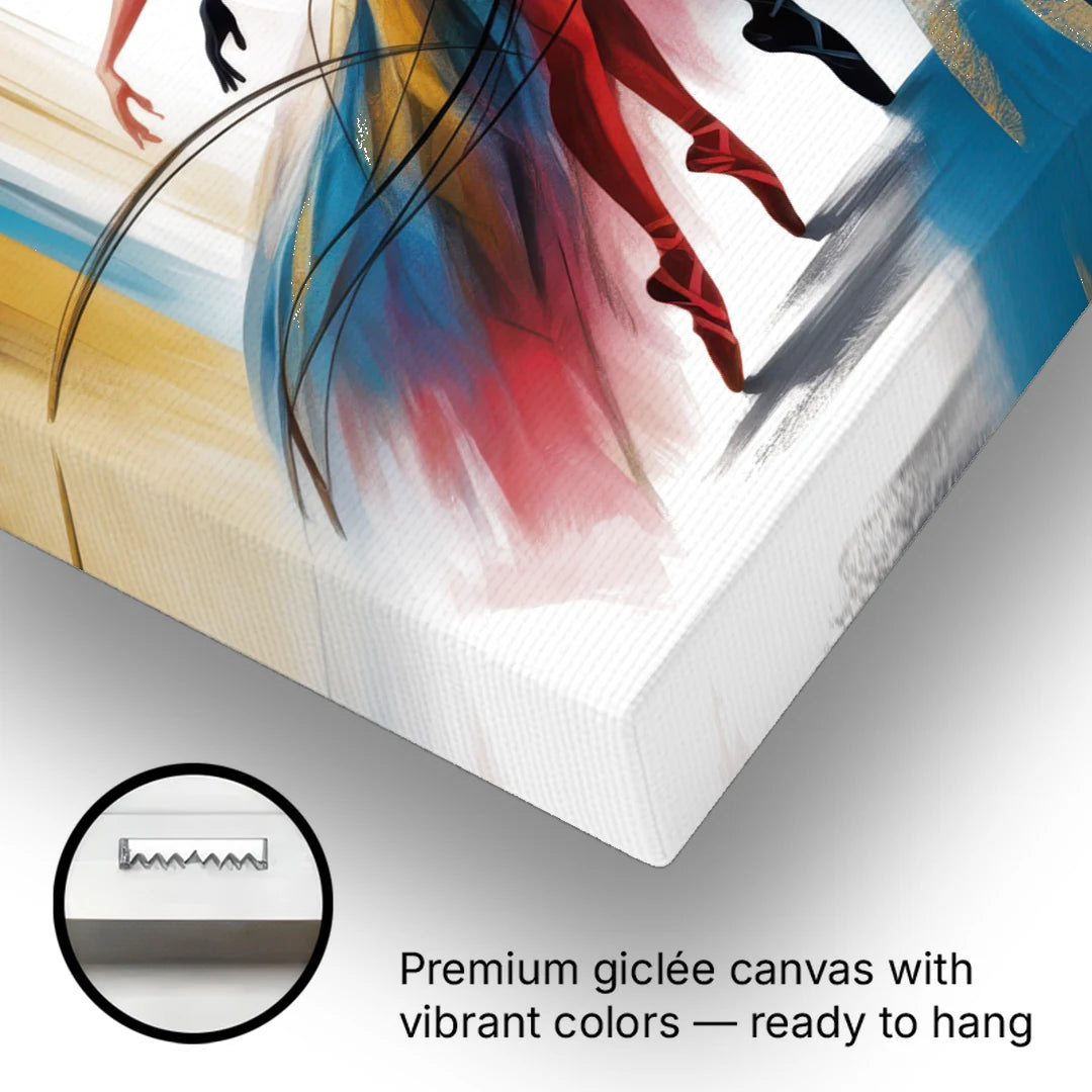 Bolshoi Ballet - Canvas Wall Art - Gallery Wrap Corner