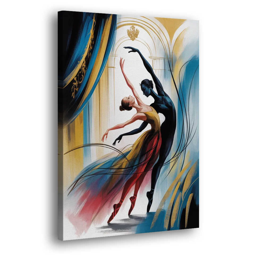 Bolshoi Ballet Side - Canvas Wall Art