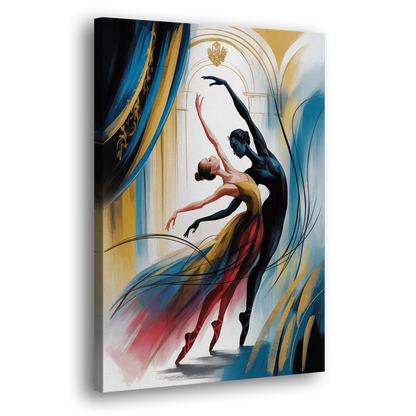 Bolshoi Ballet Side - Canvas Wall Art