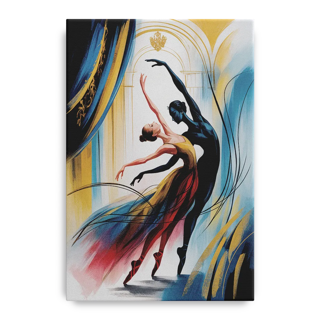 Bolshoi Ballet Front - Canvas Wall Art