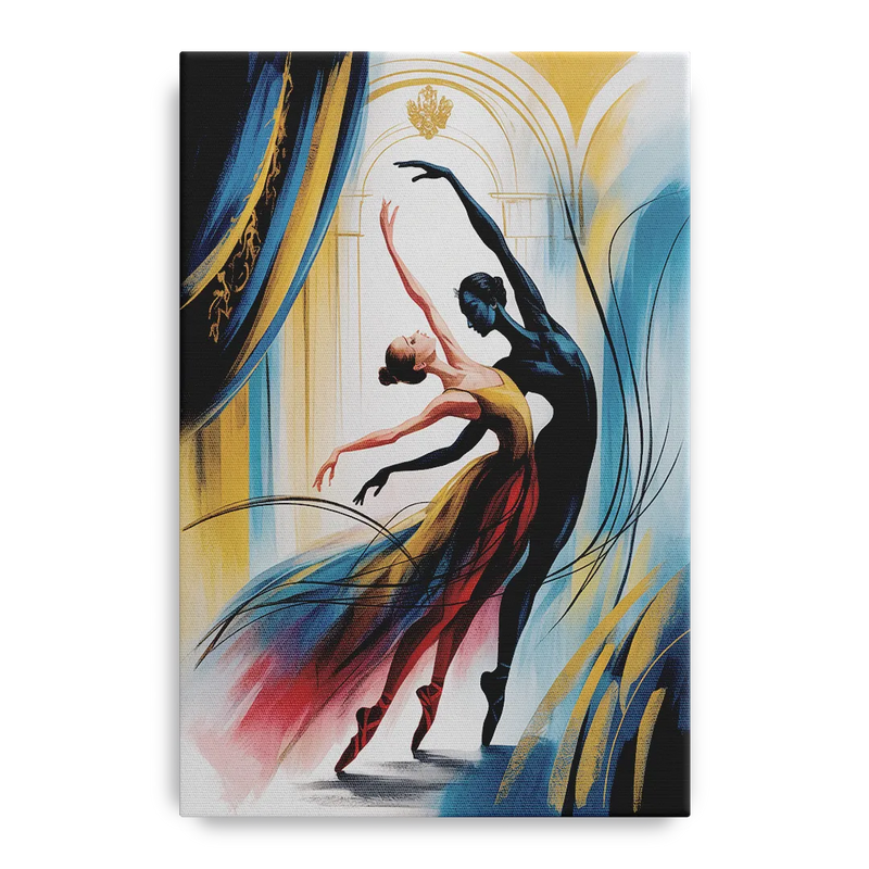 Bolshoi Ballet Front - Canvas Wall Art