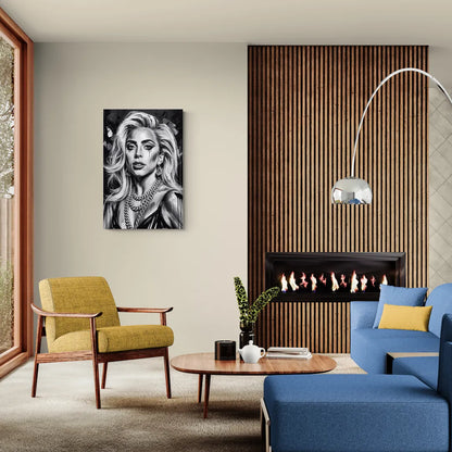 Born Fearless - Canvas Wall Art Living Room