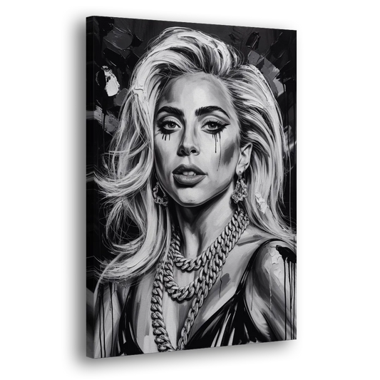 Born Fearless Side - Canvas Wall Art