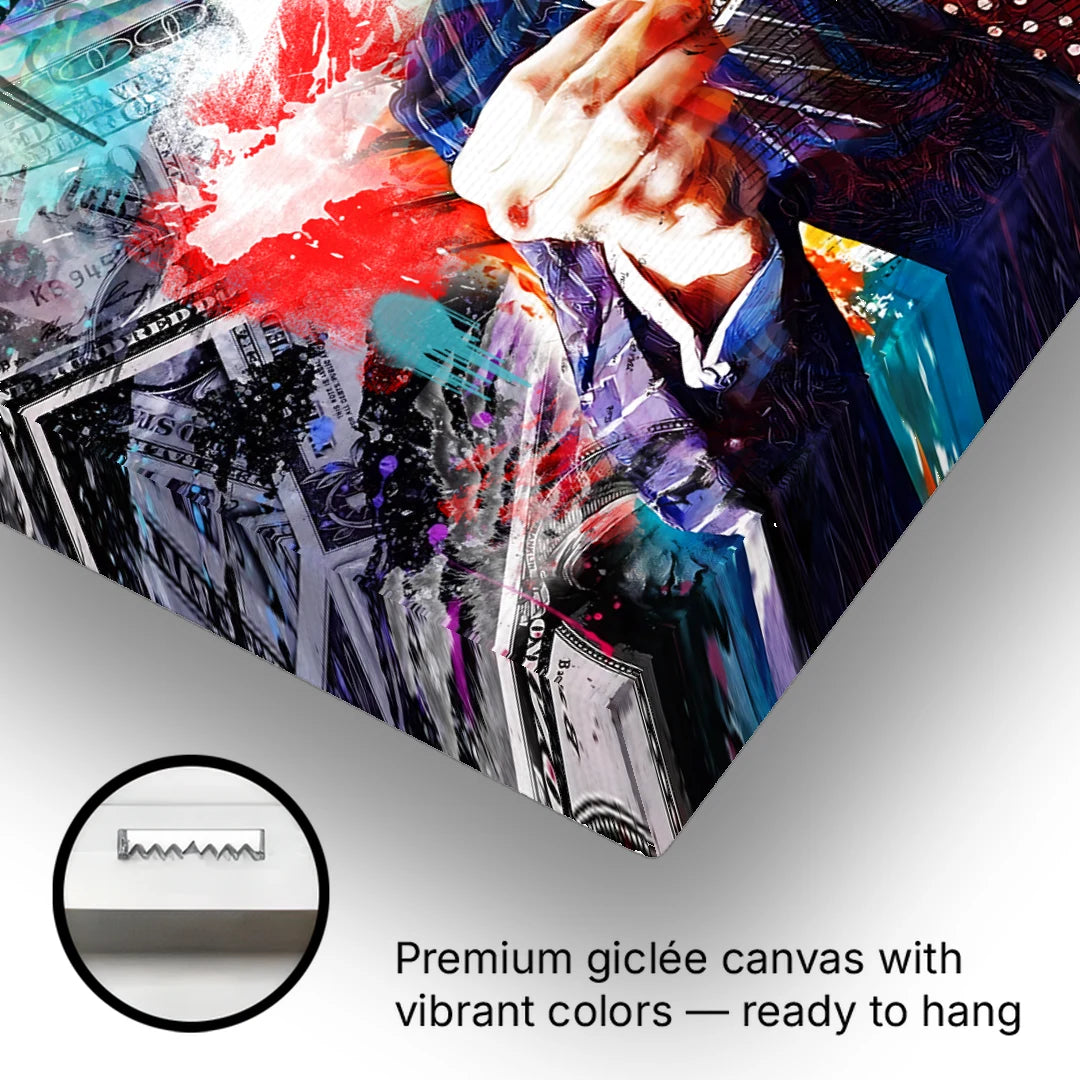 Born To Win - Canvas Wall Art - Gallery Wrap Corner