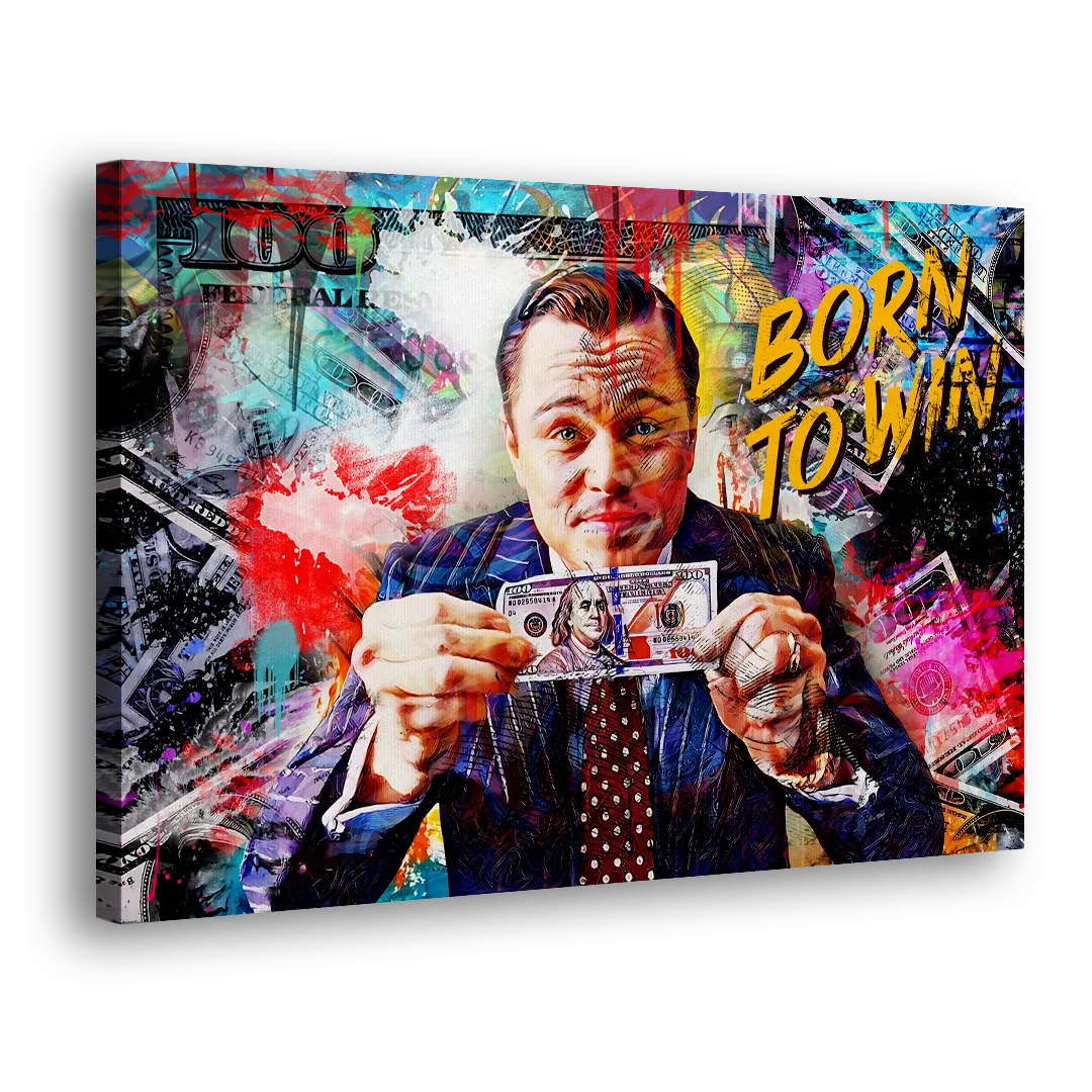 Born To Win Side - Canvas Wall Art