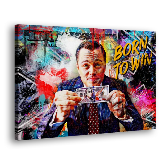 Born To Win Side - Canvas Wall Art