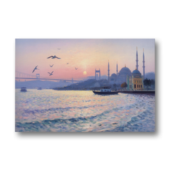 Bosphorus Sunrise - Canvas Wall Art - Front