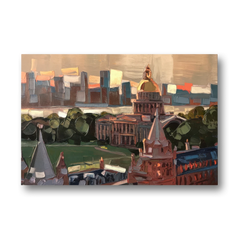 Boston Architectural Beauty - Canvas Wall Art - Front