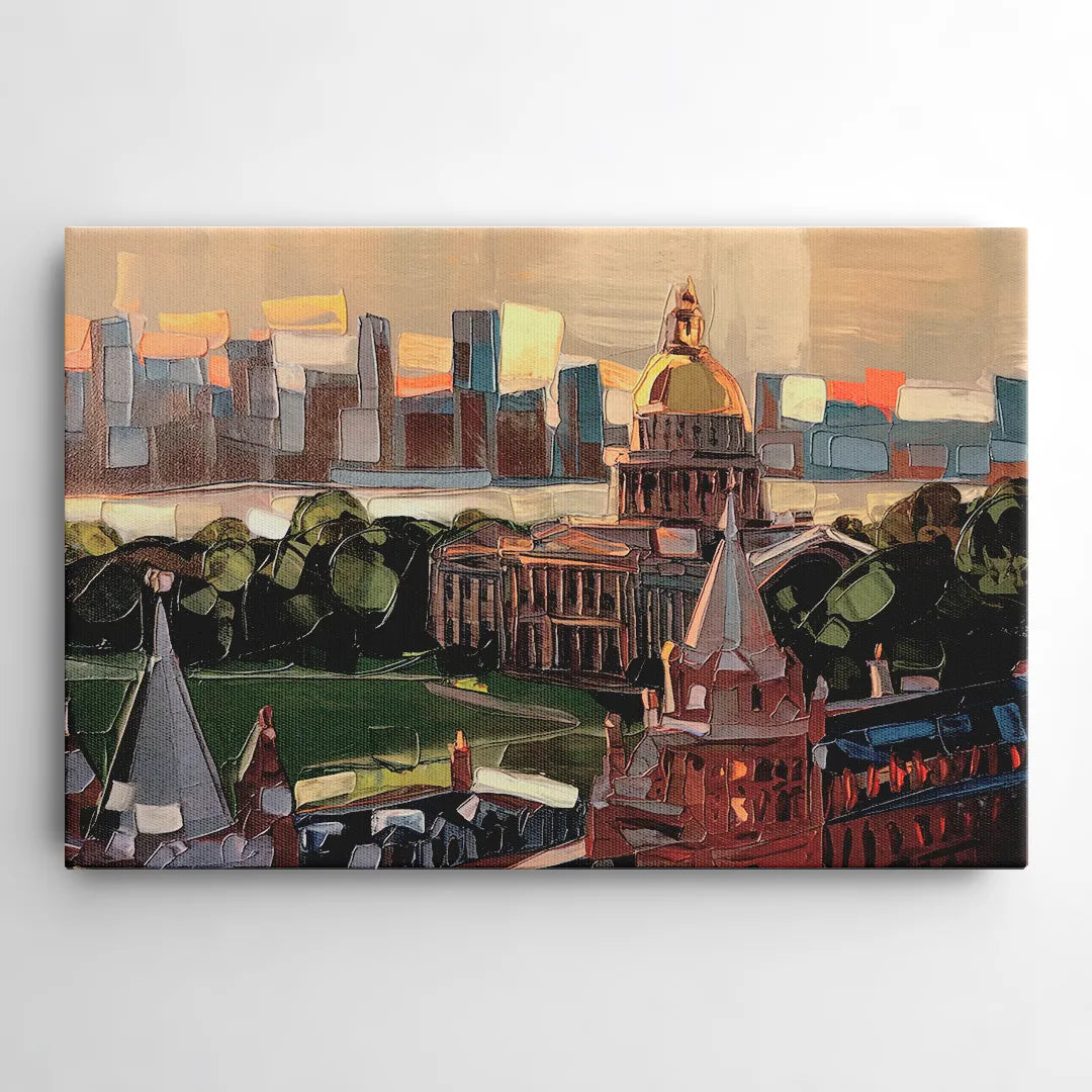 Boston Architectural Beauty - Canvas Wall Art