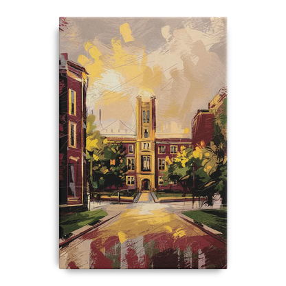 Boston College Eagles Spirit Front - Canvas Wall Art