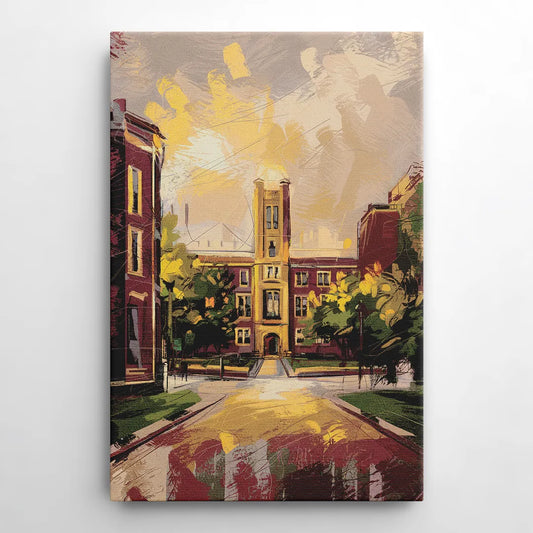 Boston College Eagles Spirit - Canvas Wall Art