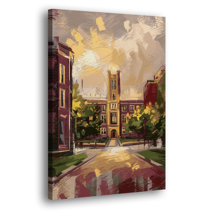 Boston College Eagles Spirit Side - Canvas Wall Art