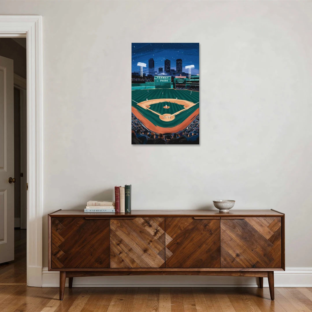 Boston Red Sox Photography - Canvas Wall Art - Coffee Table - 24x36