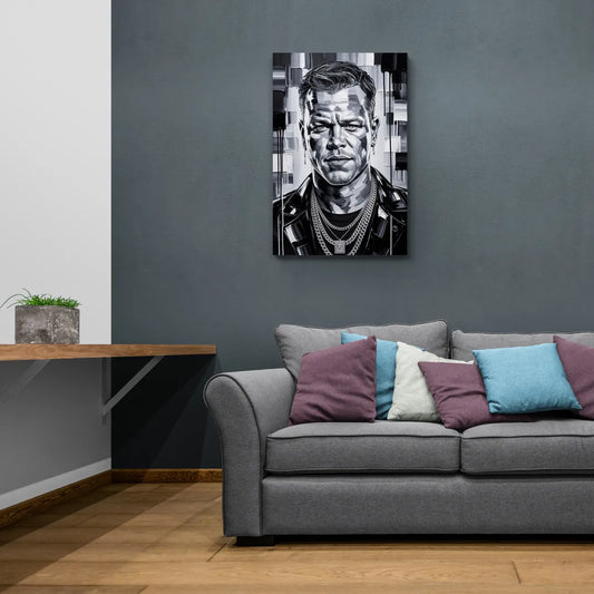 Bourne Focus - Canvas Wall Art Living Room