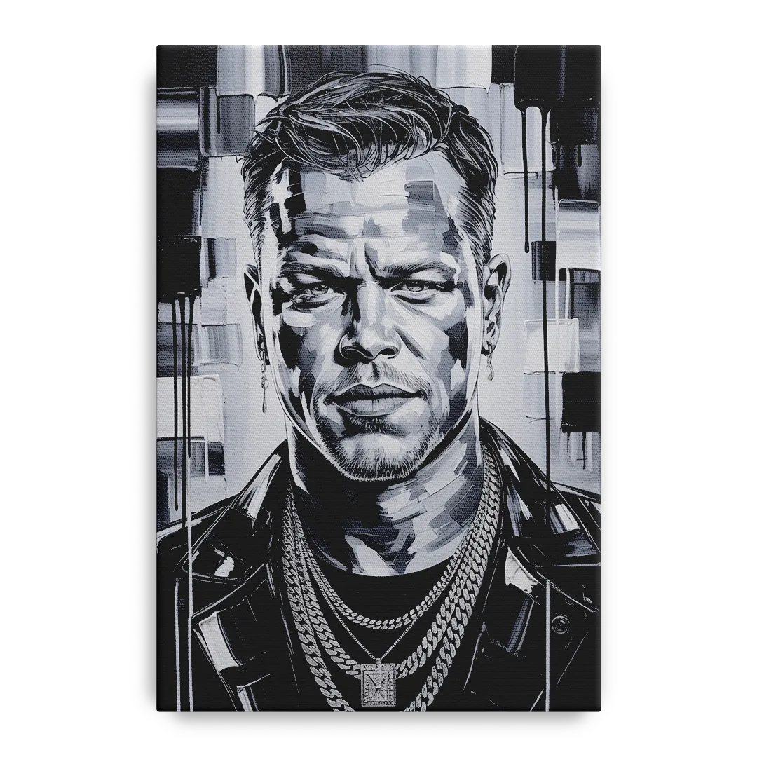 Bourne Focus Front - Canvas Wall Art