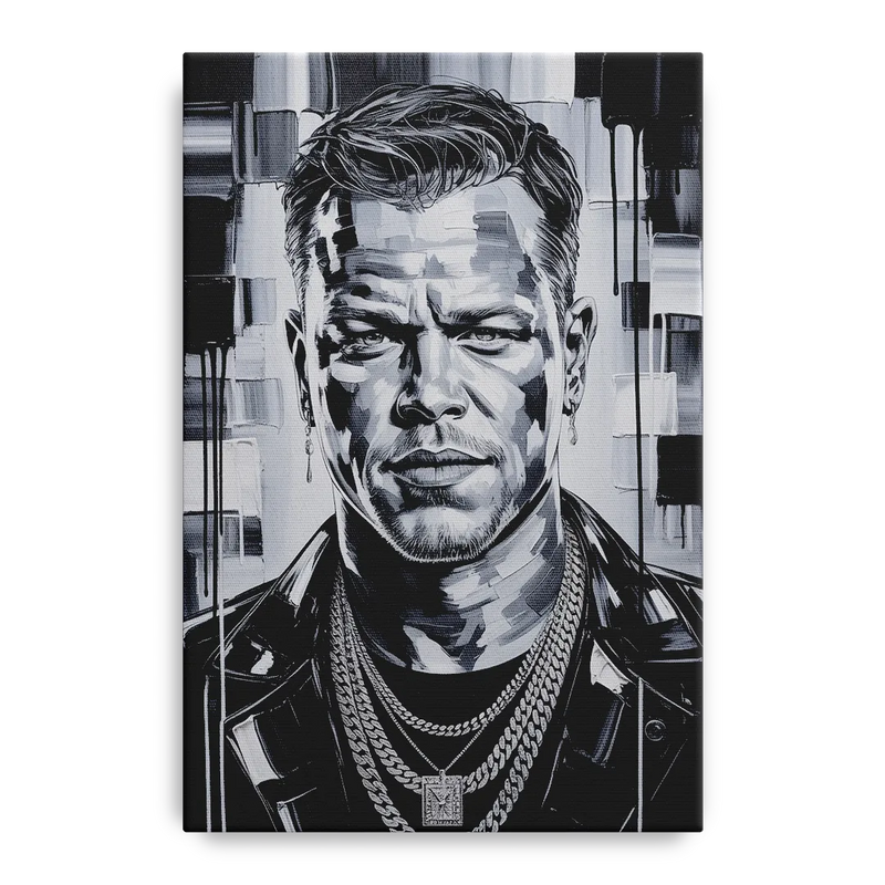 Bourne Focus Front - Canvas Wall Art