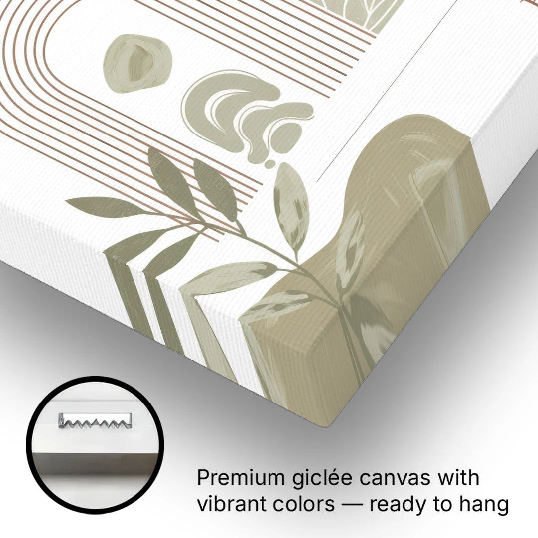 Bozeman Downtown Charm - Canvas Wall Art - Gallery Wrap Corner