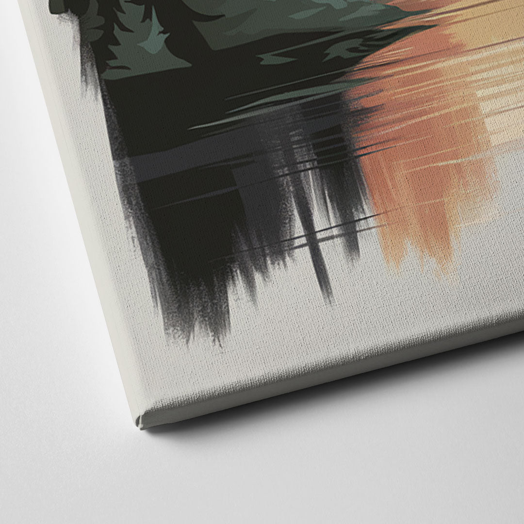 Bozeman Montana Wilderness Canvas Close Up