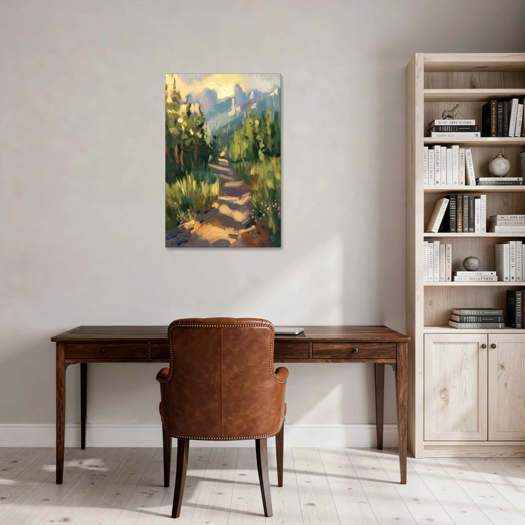Bozeman Nature Trails - Canvas Wall Art - Office - 24x36