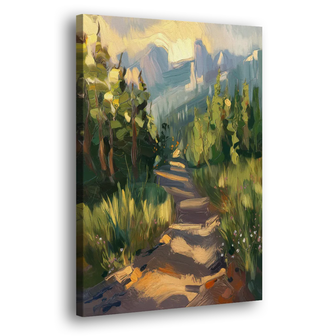 Bozeman Nature Trails Side - Canvas Wall Art