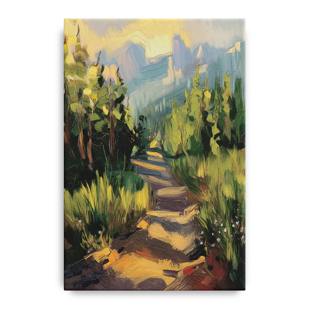 Bozeman Nature Trails Front - Canvas Wall Art