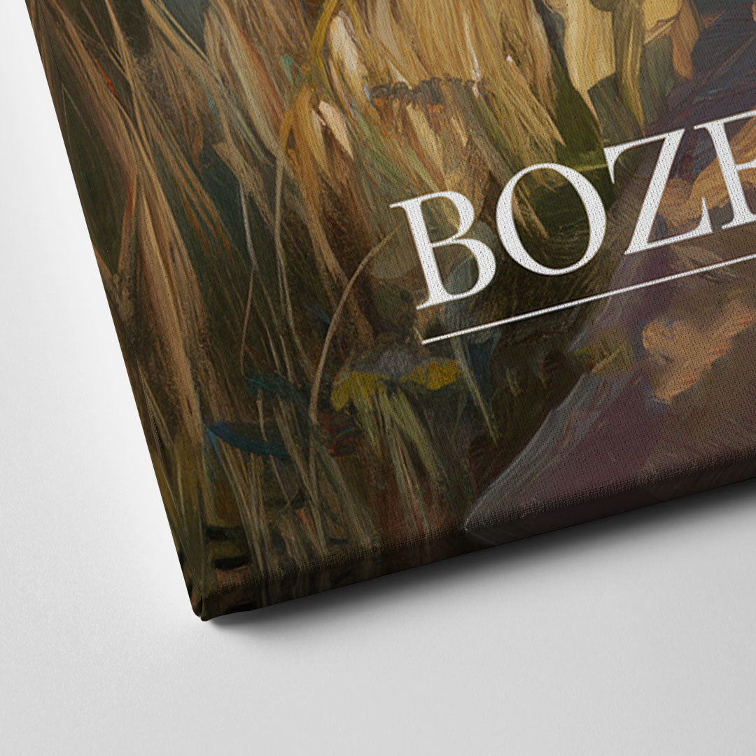 Bozeman Rustic Landscape Canvas Close Up